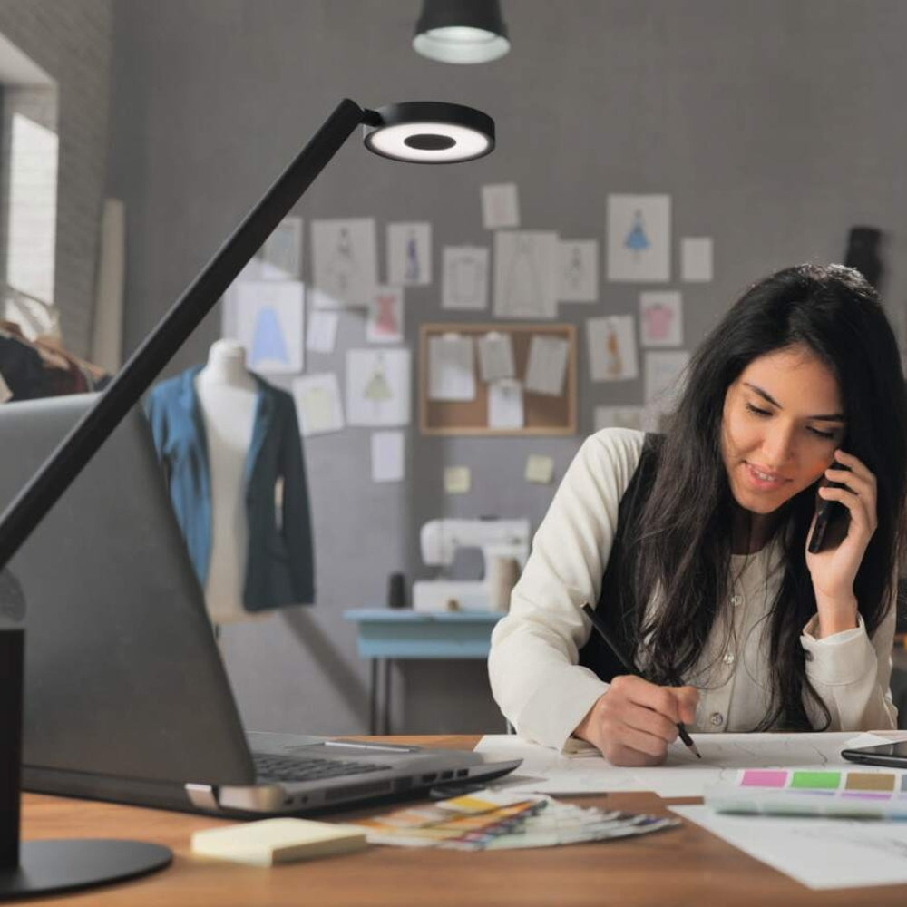 Durable Lampa biurkowa LUCTRA® TABLE LITE Czarny