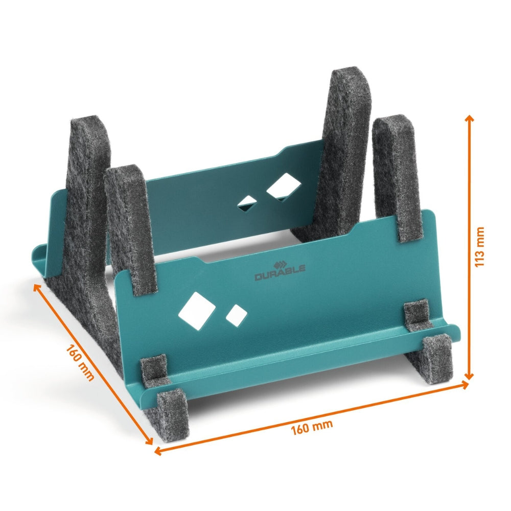 Durable Podstawka pod laptop/tablet VERTICAL EFFECT Ciemnozielony