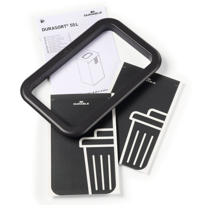 Durable Pojemnik do recyklingu DURASORT® 55L odpady zmieszane