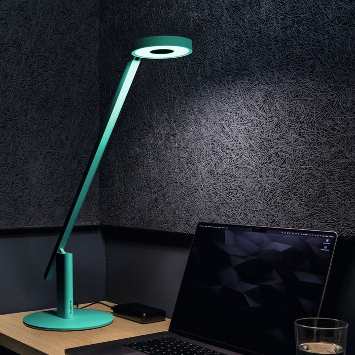 Durable Lampa biurkowa LUCTRA® TABLE LITE Ciemnozielony