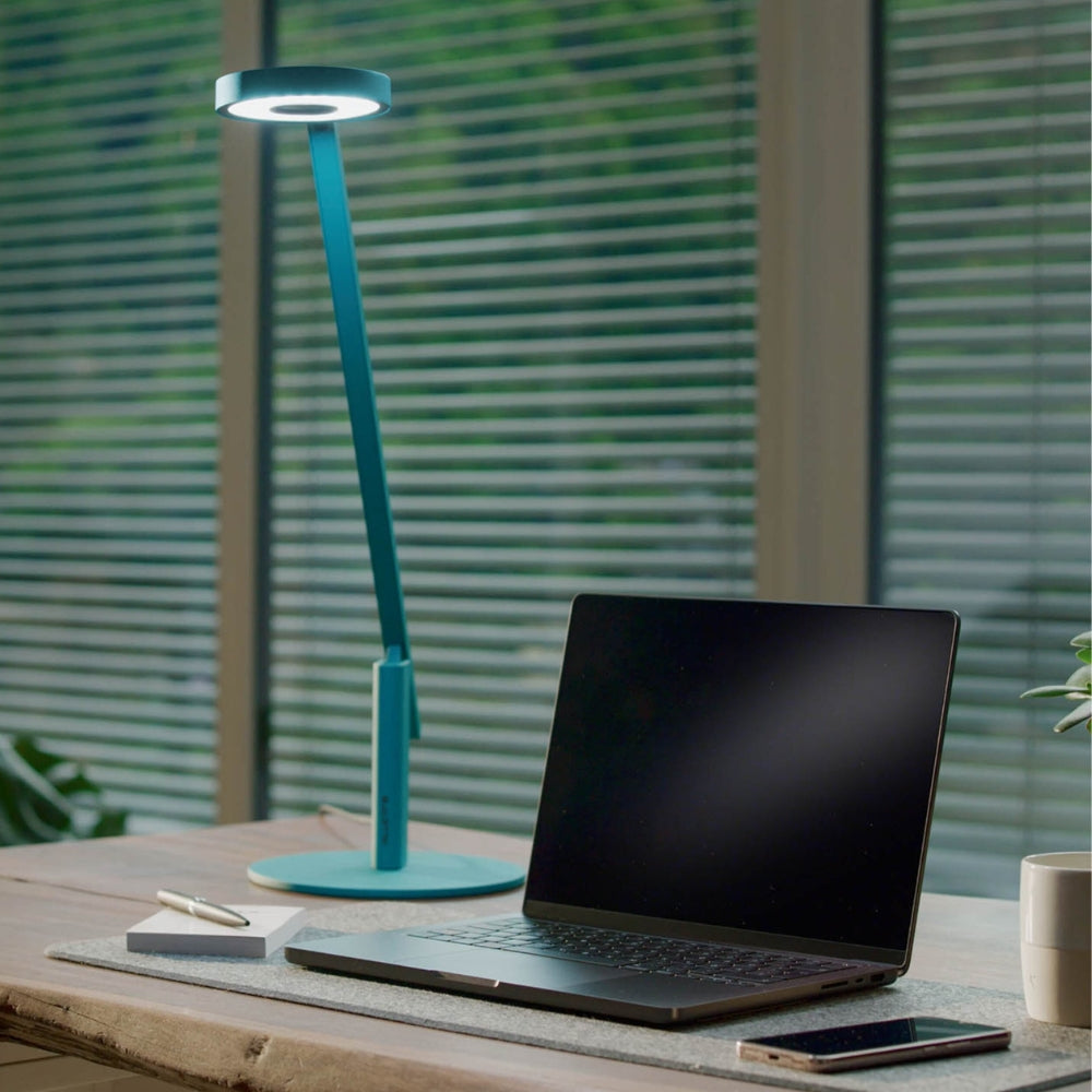 Durable Lampa biurkowa LUCTRA® TABLE LITE Ciemnozielony