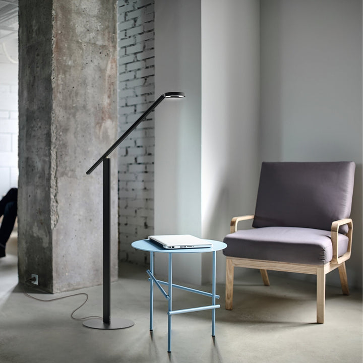 Durable Lampa podłogowa LUCTRA® FLOOR LITE Czarny