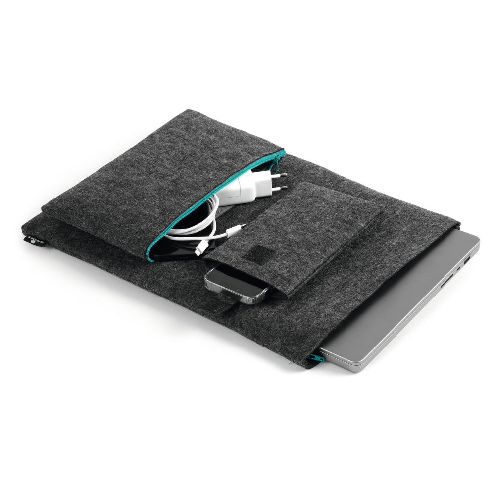 Durable Zestaw etui na laptopa, telefon i akcesoria EFFECT 16,4'' Ciemnozielony