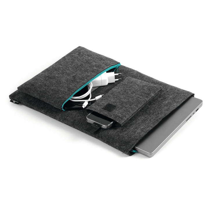 Durable Zestaw etui na laptopa, telefon i akcesoria EFFECT 16,4'' Ciemnozielony