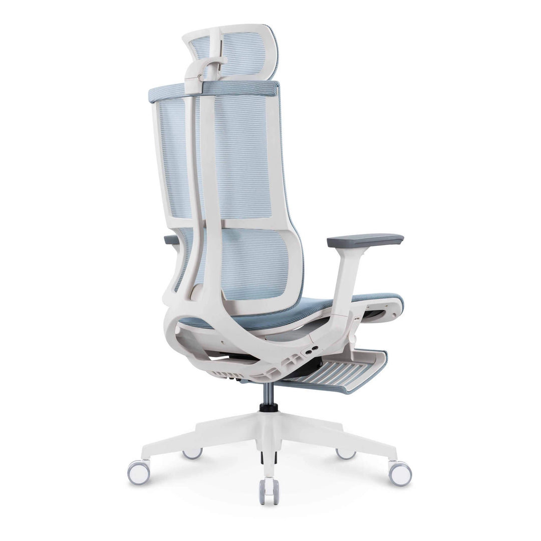 ELZAP Fotel ergonomiczny z podnóżkiem Experta EXP 100WP