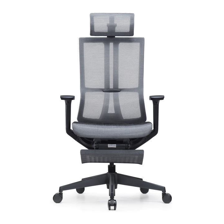 ELZAP Fotel ergonomiczny z podnóżkiem Experta EXP 100BP
