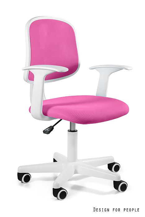 Unique Fotel dla dziecka regulowany SPARKY różowy