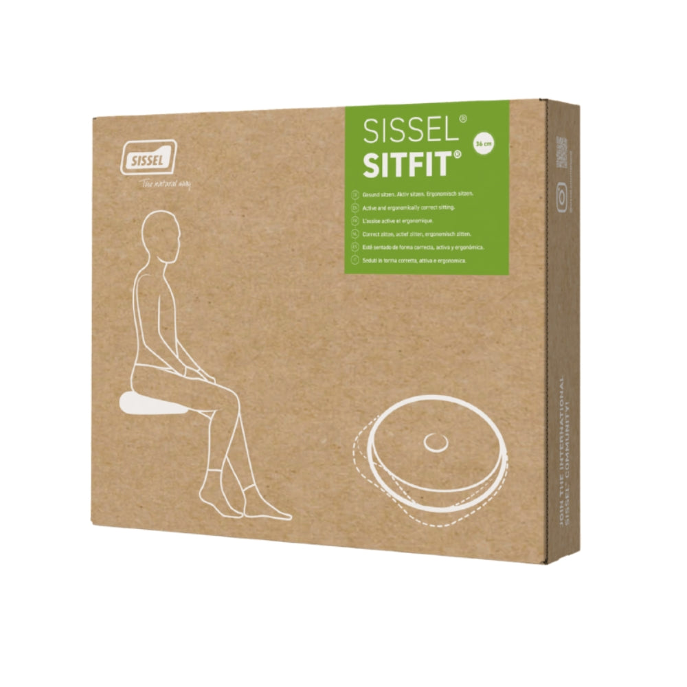 Sissel  Poduszka sensomotoryczna Sitfit do siedzenia 36 cm czerwony