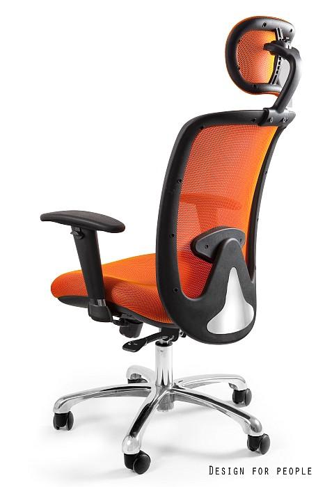 UNIQUE Fotel biurowy Expander Pomarańczowy