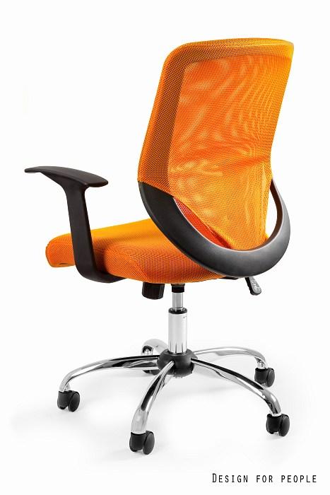 UNIQUE Fotel biurowy MOBI Pomarańczowy