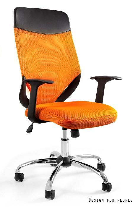 UNIQUE Fotel biurowy MOBI PLUS Pomarańczowy