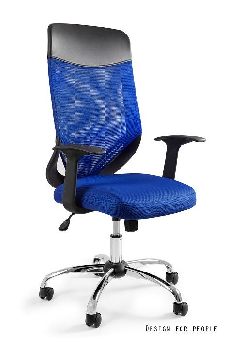UNIQUE Fotel biurowy MOBI PLUS Niebieski