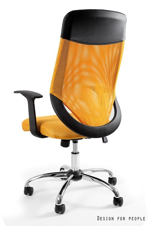 UNIQUE Fotel biurowy MOBI PLUS Żółty