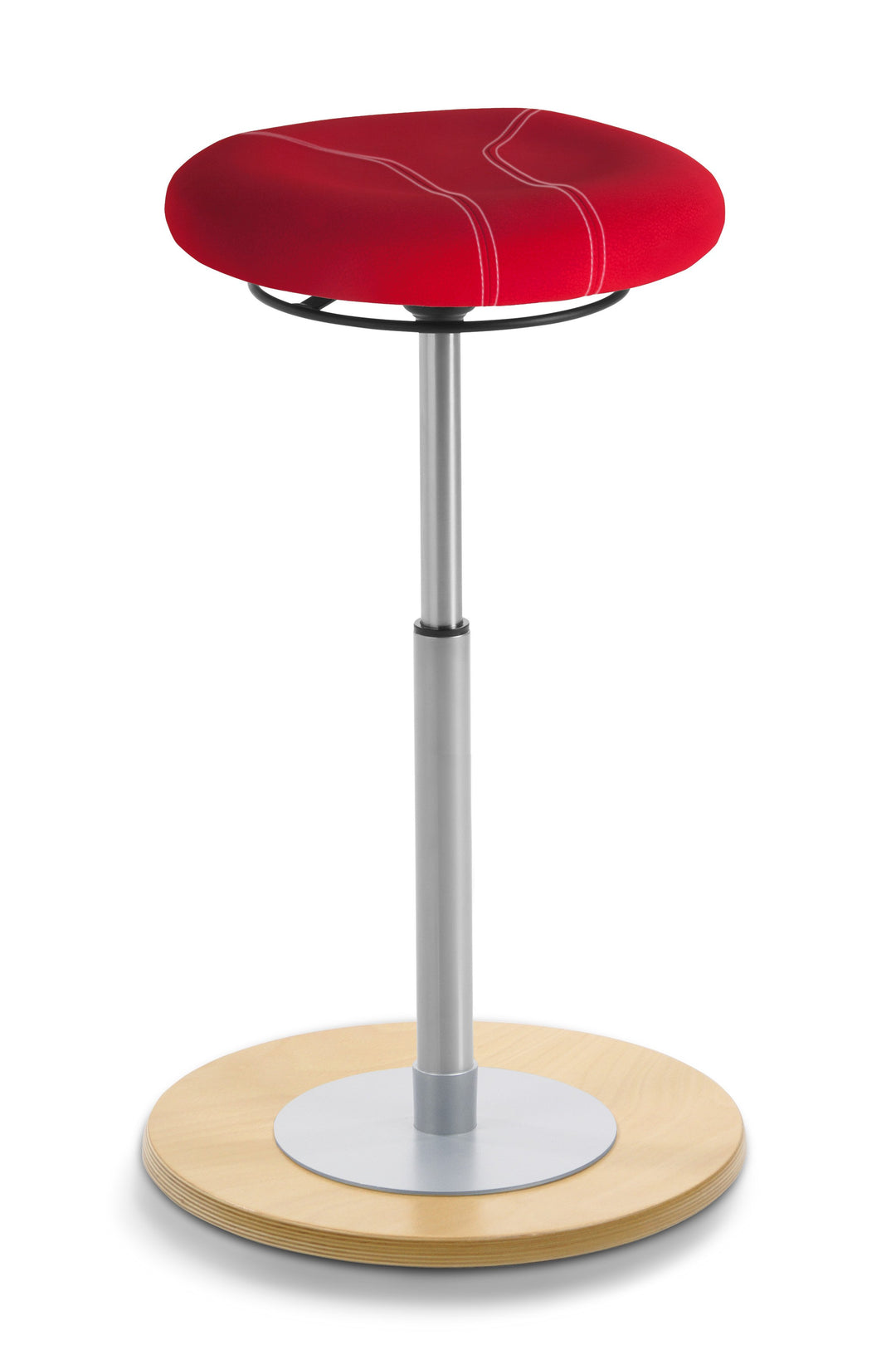Mayer MyErgosit Taboret Krzesło Stołek balansujący płaski 54-79cm podstawa sklejka naturalna 1110 N