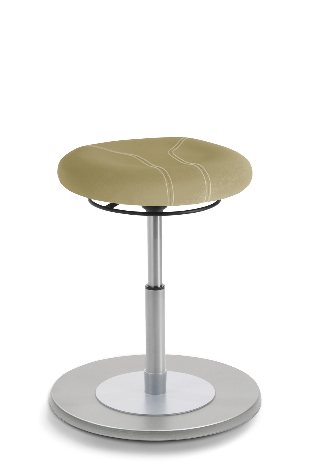 Mayer MyErgosit Taboret Krzesło Stołek balansujący płaski 37-50cm podstawa srebrna 1111 EF