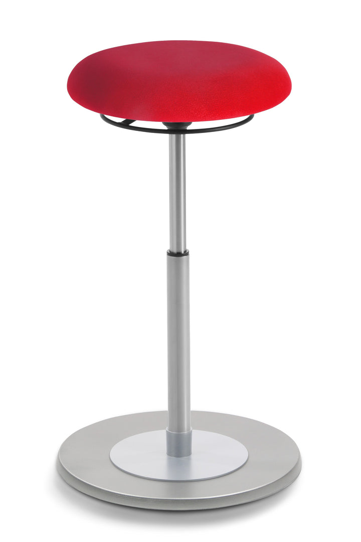 Mayer MyErgosit Taboret Krzesło Stołek balansujący okrągły 56-81cm podstawa srebrna 1150 EF