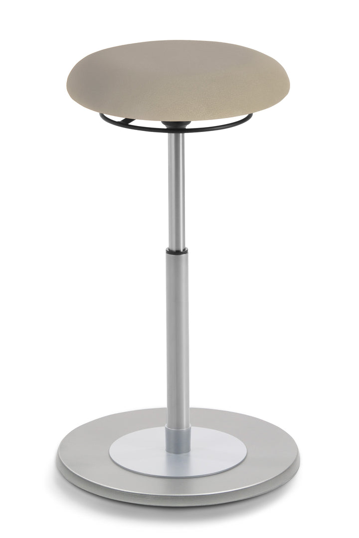 Mayer MyErgosit Taboret Krzesło Stołek balansujący okrągły 56-81cm podstawa srebrna 1150 EF