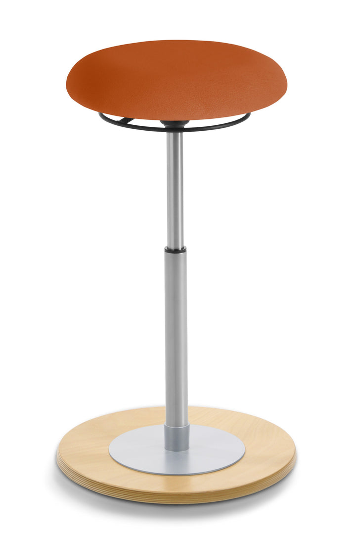 Mayer MyErgosit Taboret Krzesło Stołek balansujący okrągły 56-81cm podstawa sklejka naturalna 1150 N