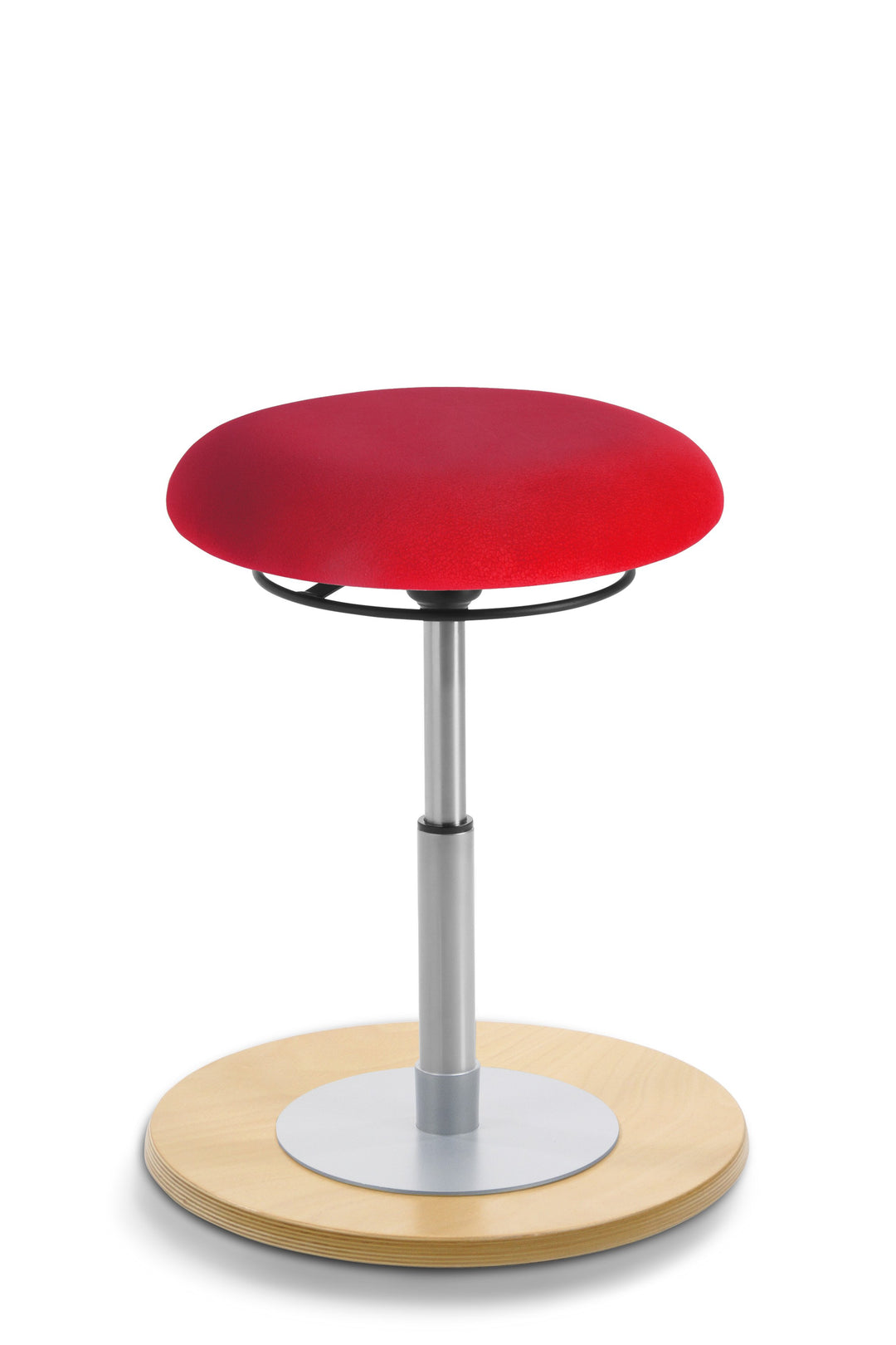 Mayer MyErgosit Taboret Krzesło Stołek balansujący okrągły 39-52cm podstawa sklejka naturalna 1151 N