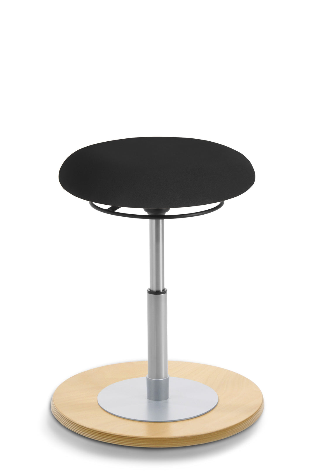 Mayer MyErgosit Taboret Krzesło Stołek balansujący okrągły 39-52cm podstawa sklejka naturalna 1151 N