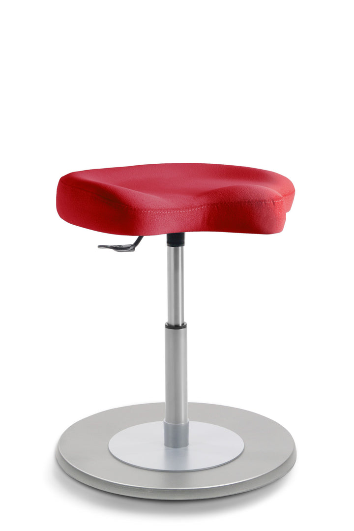 Mayer MyErgosit Taboret stołek balansujący krzesło ergonomiczny 37-50cm podstawa srebrna 1169 EF