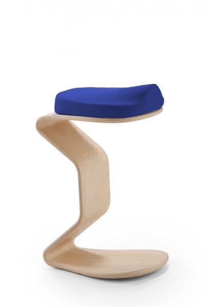 Mayer Krzesło balansujące NEST Ercolino Medium siedzisko 3D Tkanina Aquaclean Fantasy
