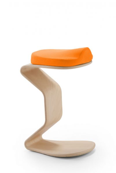 Mayer Krzesło balansujące NEST Ercolino Medium siedzisko 3D Tkanina Cosma Carlos