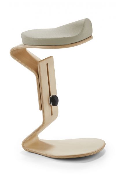 Mayer Krzesło balansujące NEST Ercolino Ready siedzisko 3D tkanina Aquaclean Fantasy