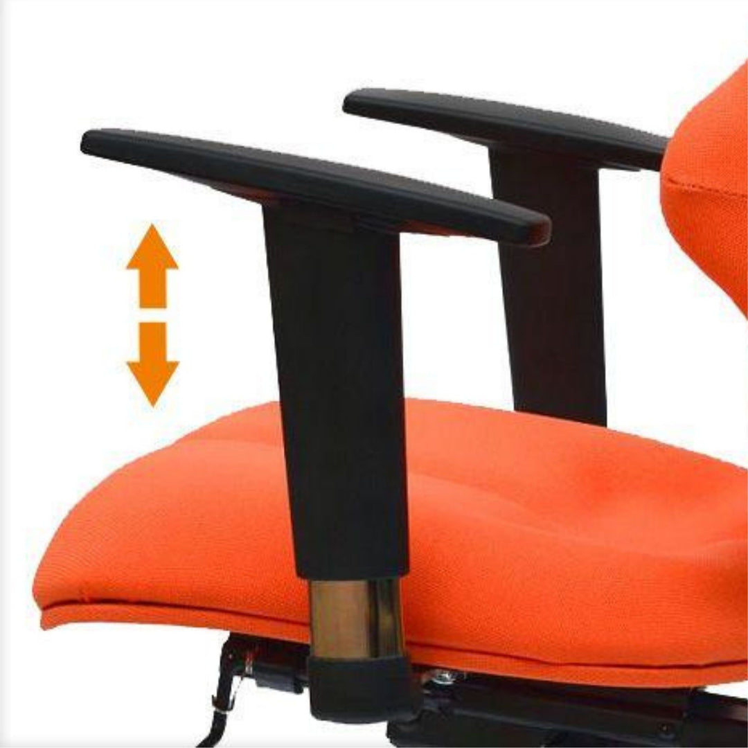 Kulik System Krzesło ergonomiczne Classic PRO czarne T-09, 160cm +Vario