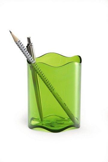 Durable Pojemnik na długopisy zielono przeźroczysty Trend (6785383792817)