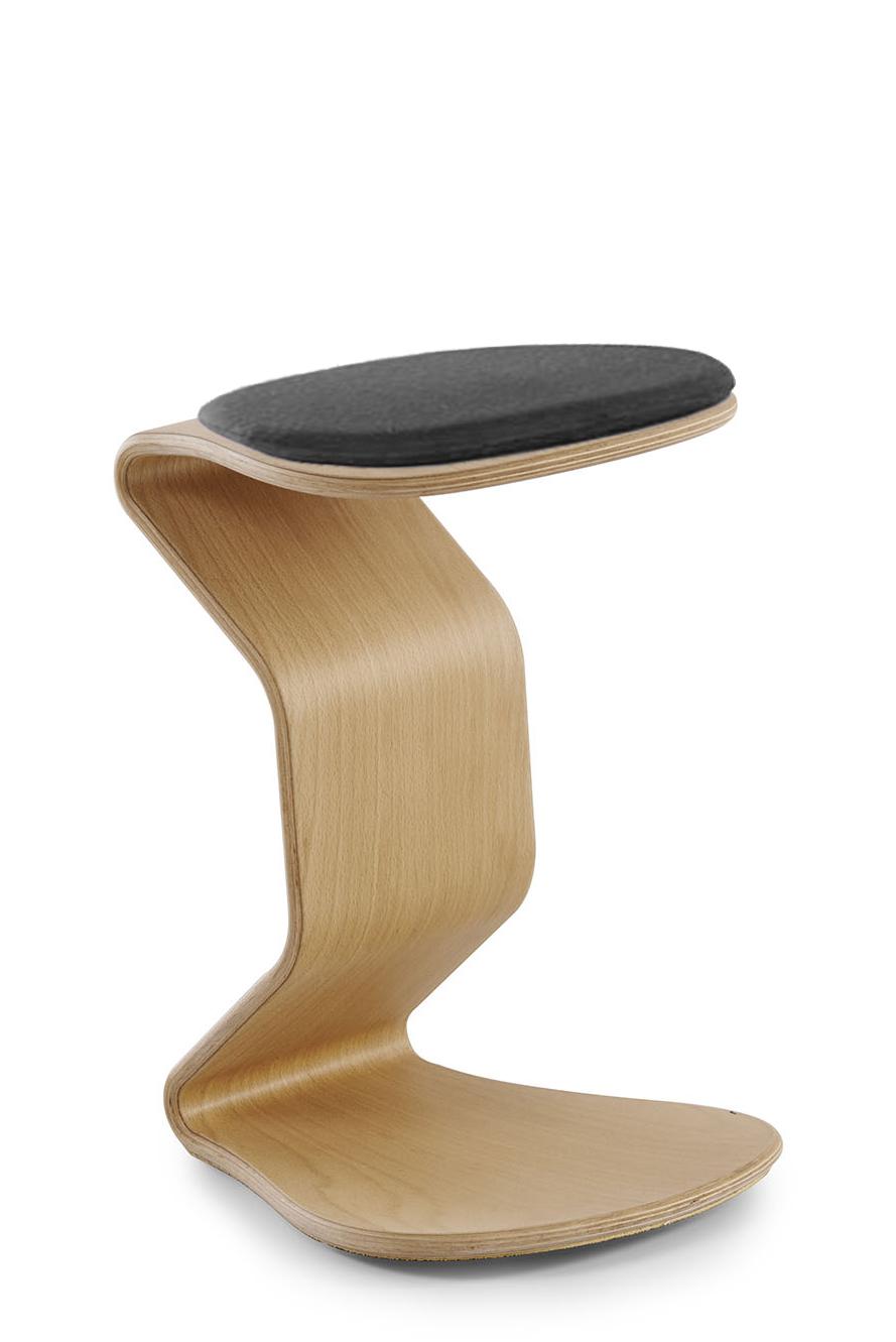 Mayer Krzesło balansujące Ercolino Medium czarny
