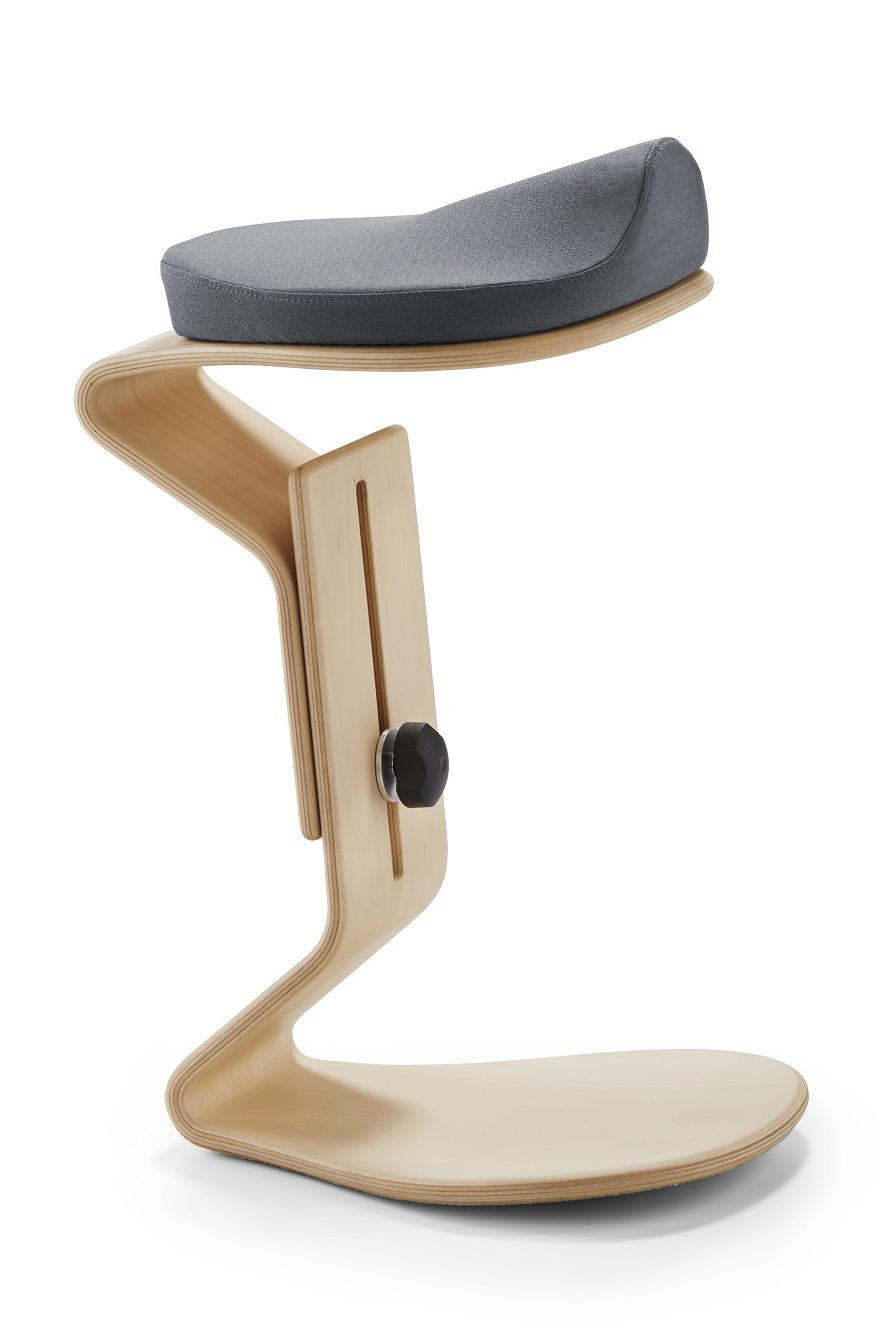 Mayer Krzesło balansujące NEST Ercolino Ready siedzisko 3D wełna kolory
