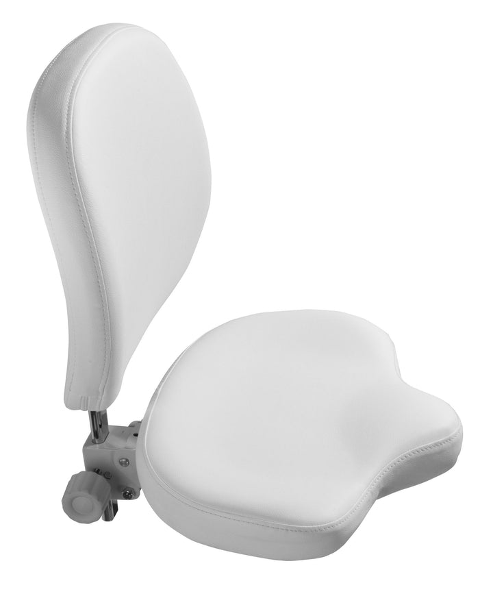 Mayer Medi  krzesło medyczne z profilowanym siedziskiem i podnóżkiem warianty tkanin