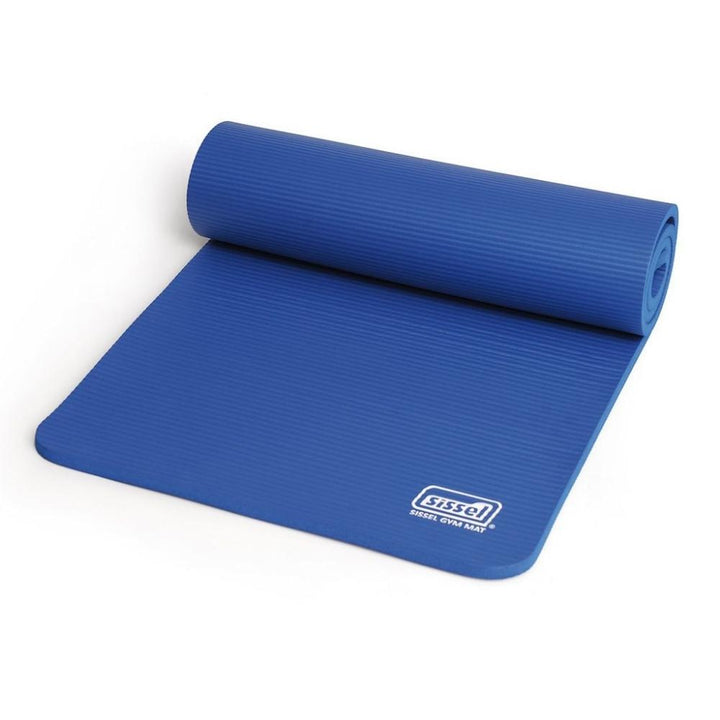 Sissel  Mata do ćwiczeń fitness Gym Mat 180x60x1,5 cm Niebieska