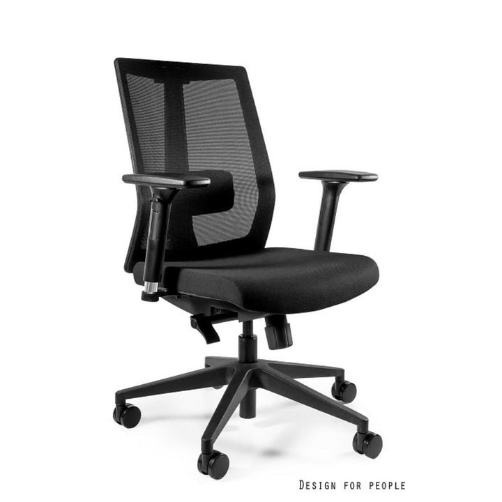 UNIQUE Fotel ergonomiczny Scope low Czarny