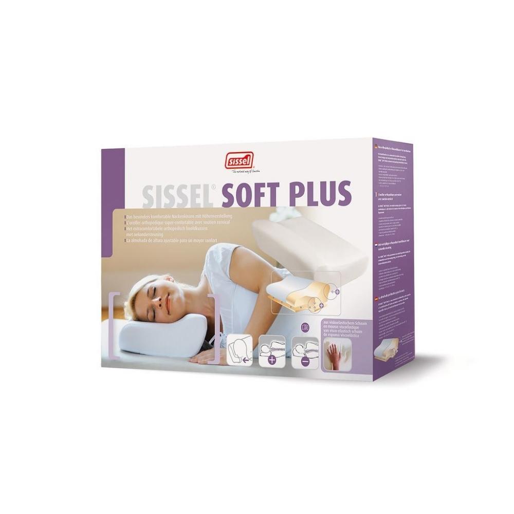 Sissel Regulowana Poduszka ortopedyczna do spania Soft Plus