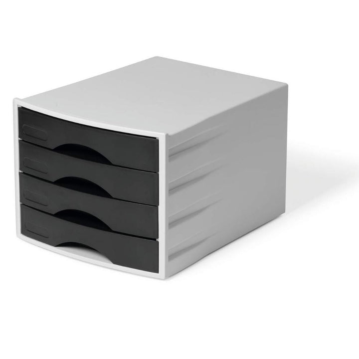 Durable Pojemnik na dokumenty 4 szuflady  czarne