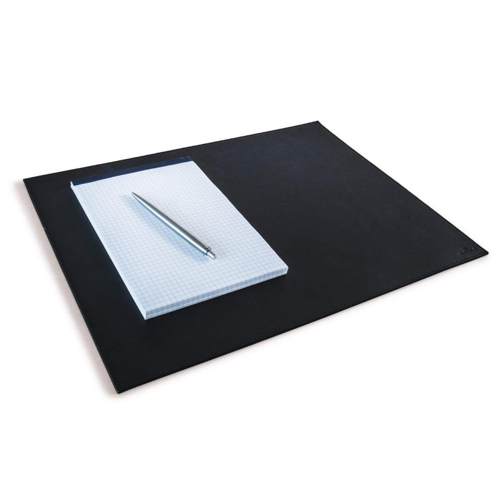 Durable Podkładka na biurko ze skóry 42x30 cm czarna