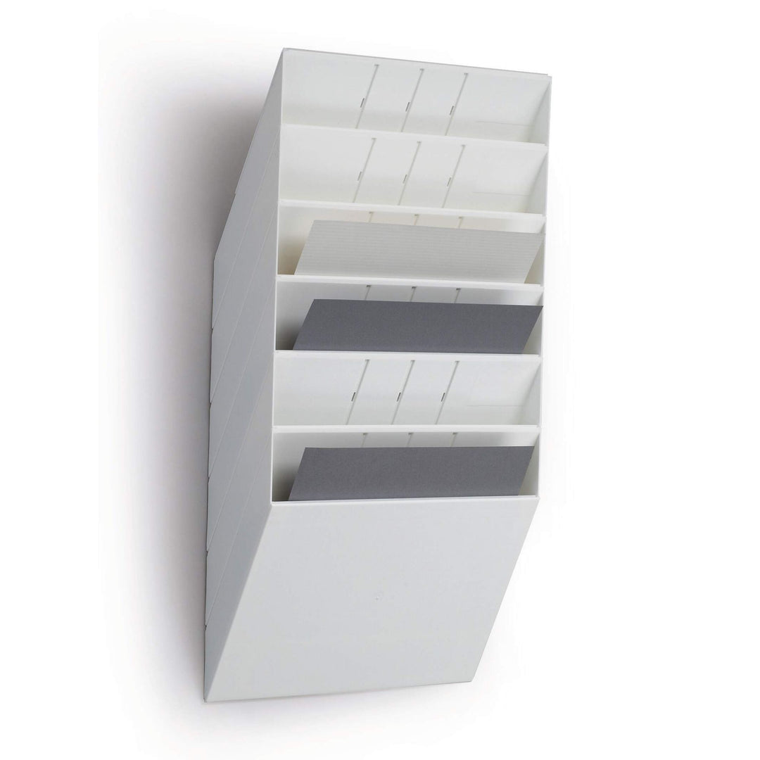 Durable Flexiboxx 6 Pojemnik na dokumenty A4 poziomy biały