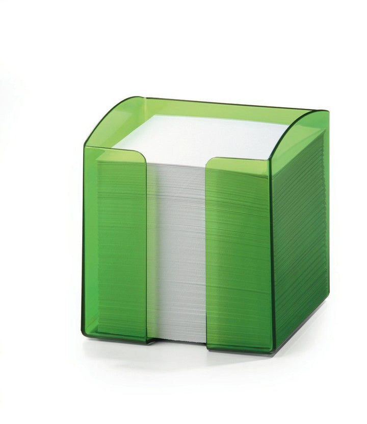 Durable Pojemnik z karteczkami zielono przezroczysty Trend (6785381761201)