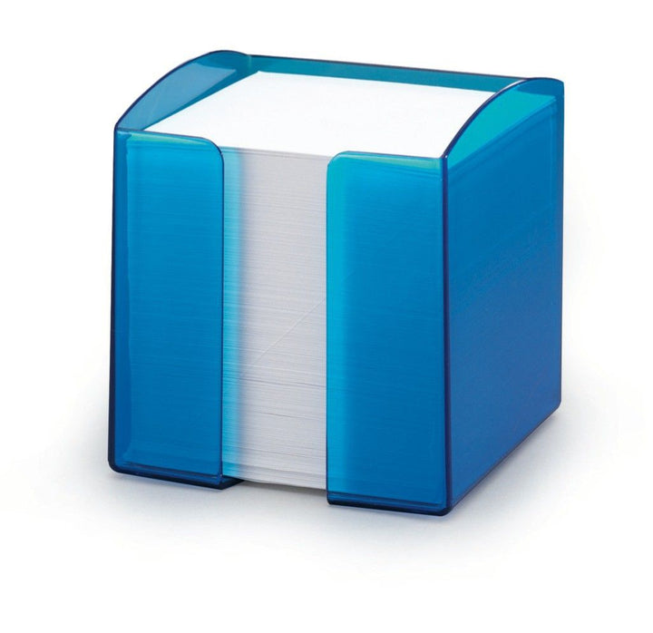 Durable Pojemnik z karteczkami niebiesko przezroczysty Trend (6785382154417)