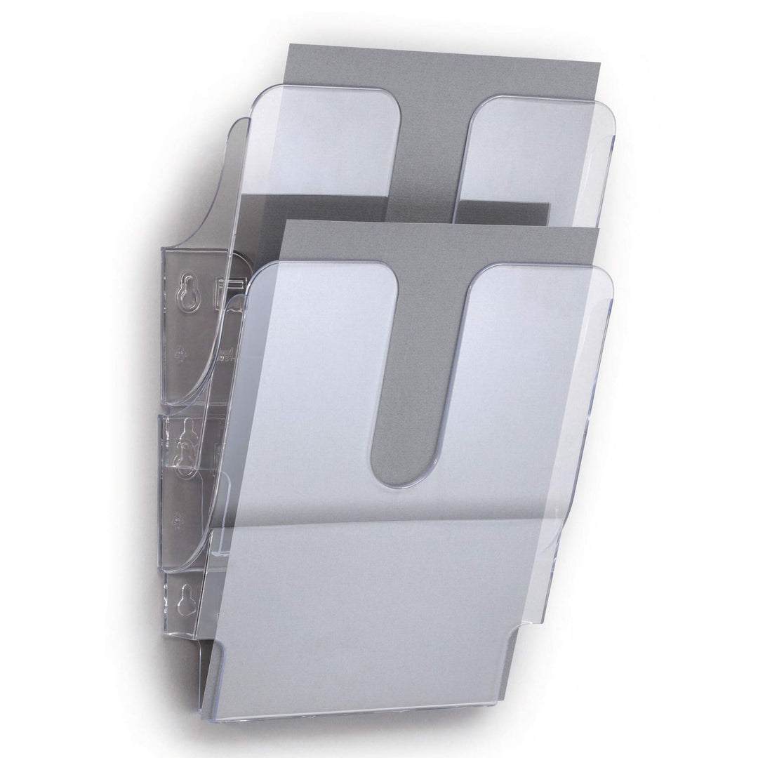 Durable Flexiplus 2 Pojemnik  na dokumenty A4  pionowy przezroczysty