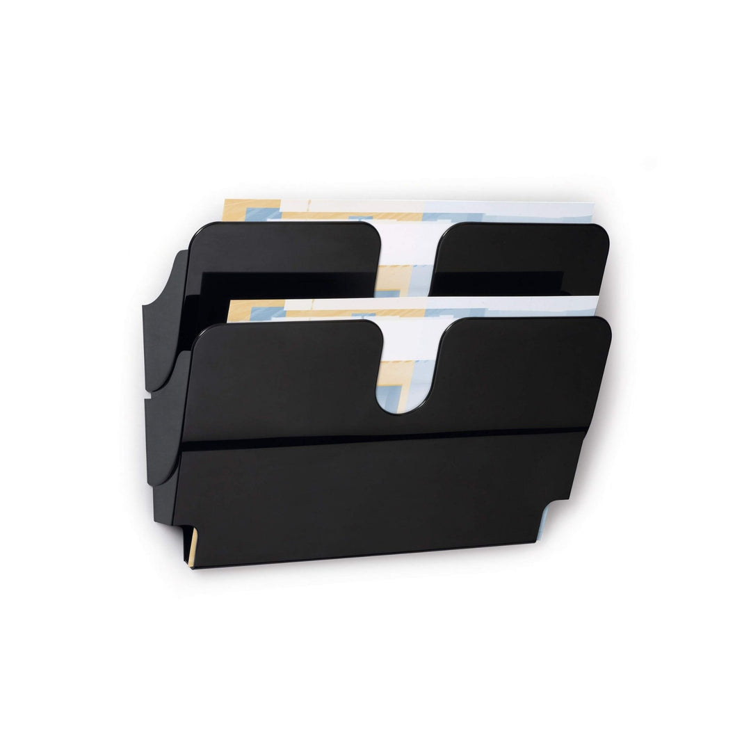Durable Flexiplus 2 Pojemnik na  dokumenty A4 poziomy czarny