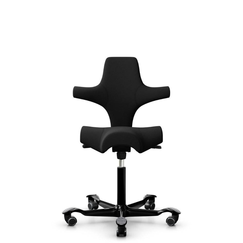 Hag Capisco krzesło biurowe ergonomiczne, krzesło obrotowe 8106 czarne