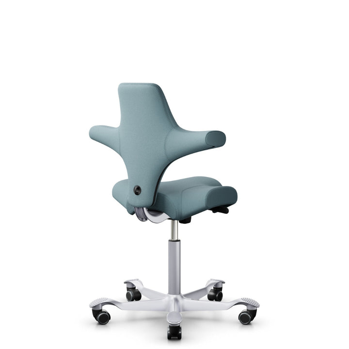 Hag Capisco krzesło biurowe ergonomiczne, krzesło obrotowe 8106 jasno-niebieskie