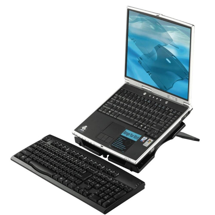 Ergosafe FlatEs Podstawka pod laptop czarna