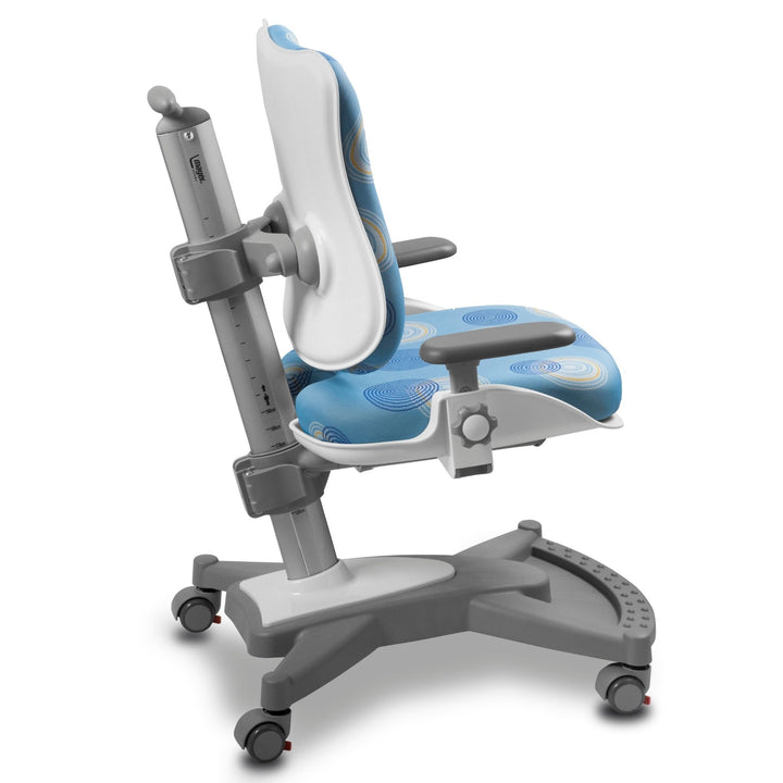 Mayer Krzesło ergonomiczne do biurka MyChamp niebieskie kółka