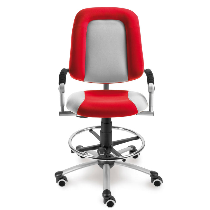 Mayer Ergonomiczne krzesło rosnące z dzieckiem Freaky Sport czerwony/szary