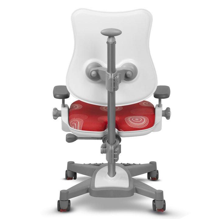 Mayer Krzesło ergonomiczne do biurka MyChamp czerwone kółka