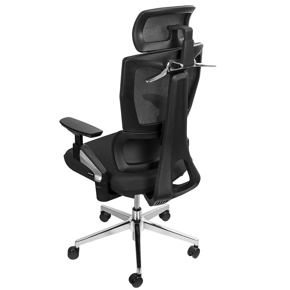 Spacetronik Krzesło biurowe ergonomiczne BARD czarne